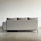 ラフィネリビング raffine living ビター BITTER SOFA 3人掛けソファ 片アーム W190cm ファブリック グレージュ系 オットマン付 廃番仕様 カタログ定価￥421,850-以上 〓