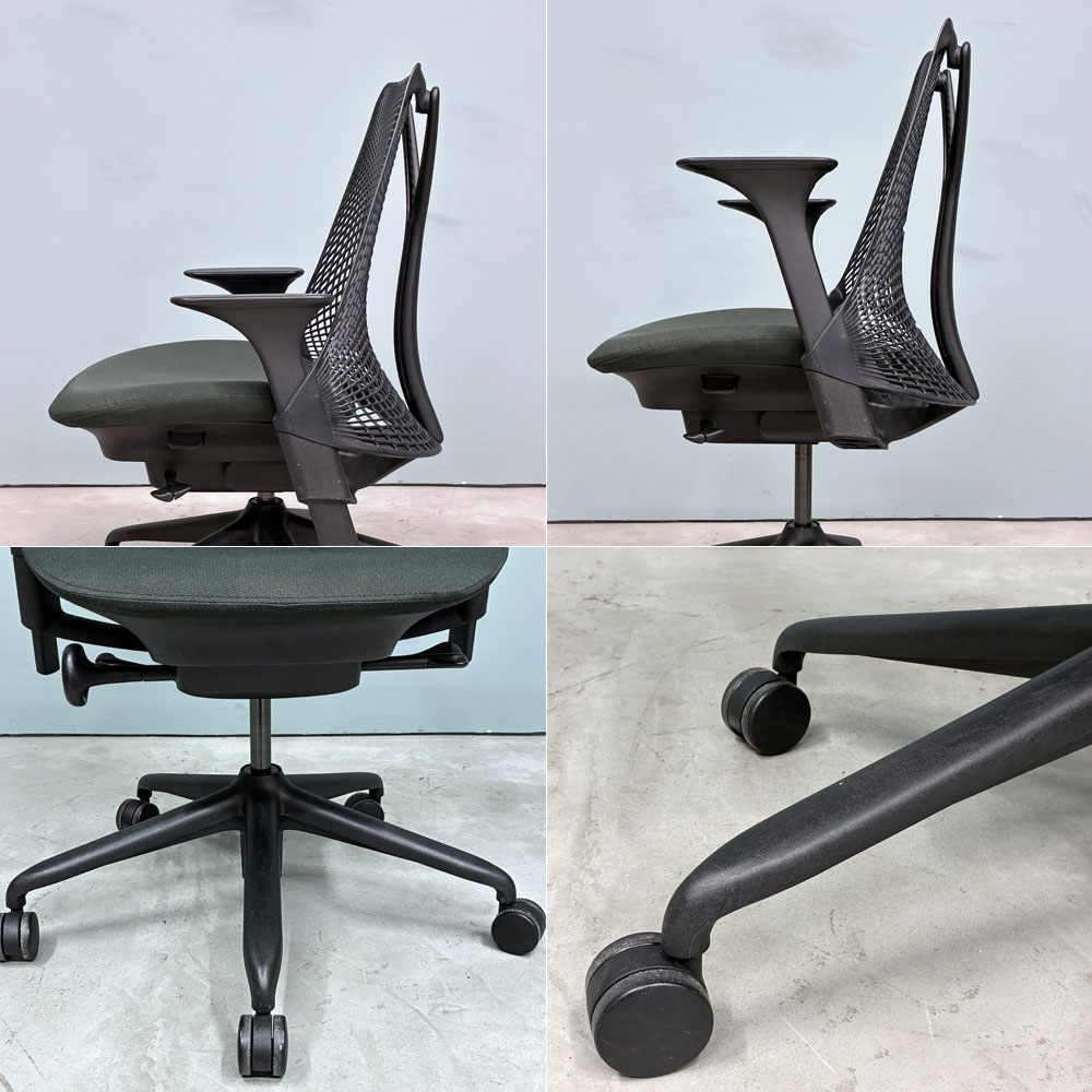 ハーマンミラー Herman Miller セイルチェア SAYL Chair デスクチェア オフィスチェア ブラック 旧モデル イヴ・ベアール モダンデザイン ◎