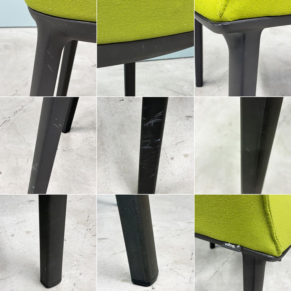 ヴィトラ Vitra ソフトシェル SOFTSHELL アームチェア 4レッグベース ロナン＆エルワン・ブルレック グリーン 現状品 ◎