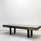 ビーナ bina GRAHAM グラハム コーヒーテーブル COFFEE TABLE アイアンレッグ 古材 W150cm インダストリアルデザイン 廃番 ●