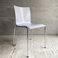 エンゲルブレヒト Engelbrechts チャリックチェア CHAIRIK Chair 101 ダイニングチェア スタッキング 4本脚 ライトグレー プライウッド スチール デンマーク 未使用品 定価63,800円 ♪
