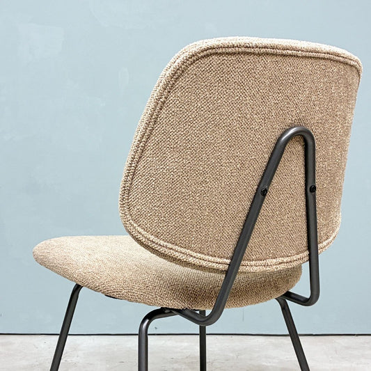クラッシュゲート CRASHGATE ノットアンティークス Knot Antiques アボック ABOCK 肘無チェア ダイニングチェア ファブリック TIM-BEIGE 関家具 ◎