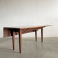 ハーデンファニチャー Harden Furniture チェリー無垢材 バタフライテーブル ダイニングテーブル D46.5/72.5/98.5cm 伸長式 USビンテージ 〓