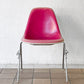ハーマンミラー Herman Miller サイドシェルチェア サード 3rd ビンテージ PVCレザー FRP製 スタッキングベース イームズ A ◇