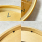 レムノス Lemnos プライウッドクロック Plywood clock 壁掛け時計 moritoyoshi ナチュラル グレー 北欧デザイン ★