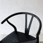 カールハンセン＆サン Carl Hansen & Son CH24 Yチェア ブラックラッカー × ブラックペーパーコード 座面高43cm ハンス・J・ウェグナー オーク材 ◇