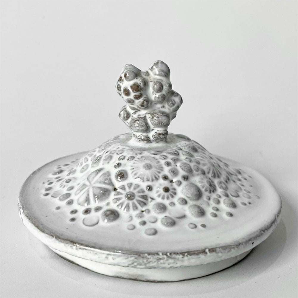 アスティエ・ド・ヴィラット Astier de Villatte グラスキャンドル リッド グラスキャンドル用蓋 Palais de Tokyo セラミック 陶器 ★