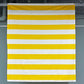 マリメッコ Marimekko タサライタ TASARAITA アンニカ・リマラ Annika Rimala ファブリック イエローストライプ 147x128cm ◎