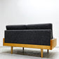 グラフ graf × 相合家具 SOGO デイベッドソファ M DAY BED SOFA ホワイトアッシュ材 カルドツイードⅡファブリック グレー 北欧スタイル 定価¥265,000円 ●