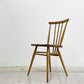 アーコール Ercol スティックバックチェア ダイニングチェア エルム材 UKビンテージ Vintage 英国家具 ●