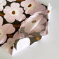 マリメッコ Marimekko ピエニウニッコ Pieni Unikko クッションカバー ブラウン ピンク マイヤ・イソラ 廃番カラー 50×50cm 北欧 ■