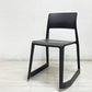 ヴィトラ Vitra ティプトン Tip Ton ワークチェア ダイニングチェア デスクチェア ブラック スタッキング チルト機能 定価￥42,900- B ●