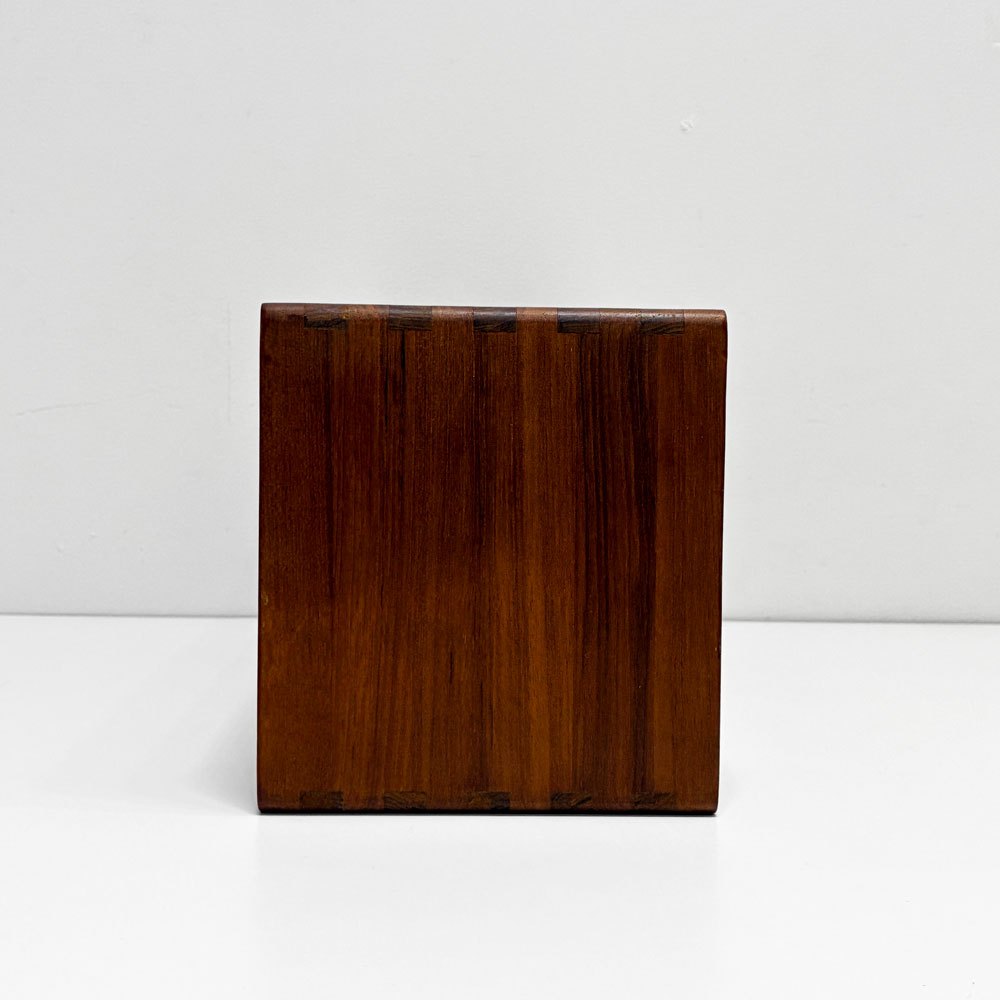 カルマーデザインズ Kalmar Designs 壁掛けCDホルダー チーク無垢材 北欧家具 デンマーク ビンテージ ●
