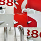 コカ・コーラ Coca Cola ダイナーテーブル Uシリーズ Coke Diner Table U Series PJ-1150D W115cm ガラストップ 50sビンテージスタイル 店舗什器 US ●