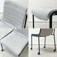 コクヨ KOKUYO オフセットフレームチェア offset frame chair オフィスチェア スタッキングチェア 4本脚 ファブリックシート スカイグレー キャスター D ●