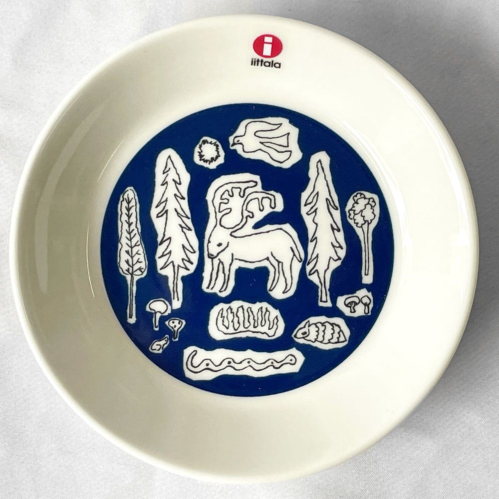 イッタラ iittala × ミナペルホネン minä perhonen フォレストライフ forest life プレート 12cm 2枚セット 箱付き 未使用保管品 ◇