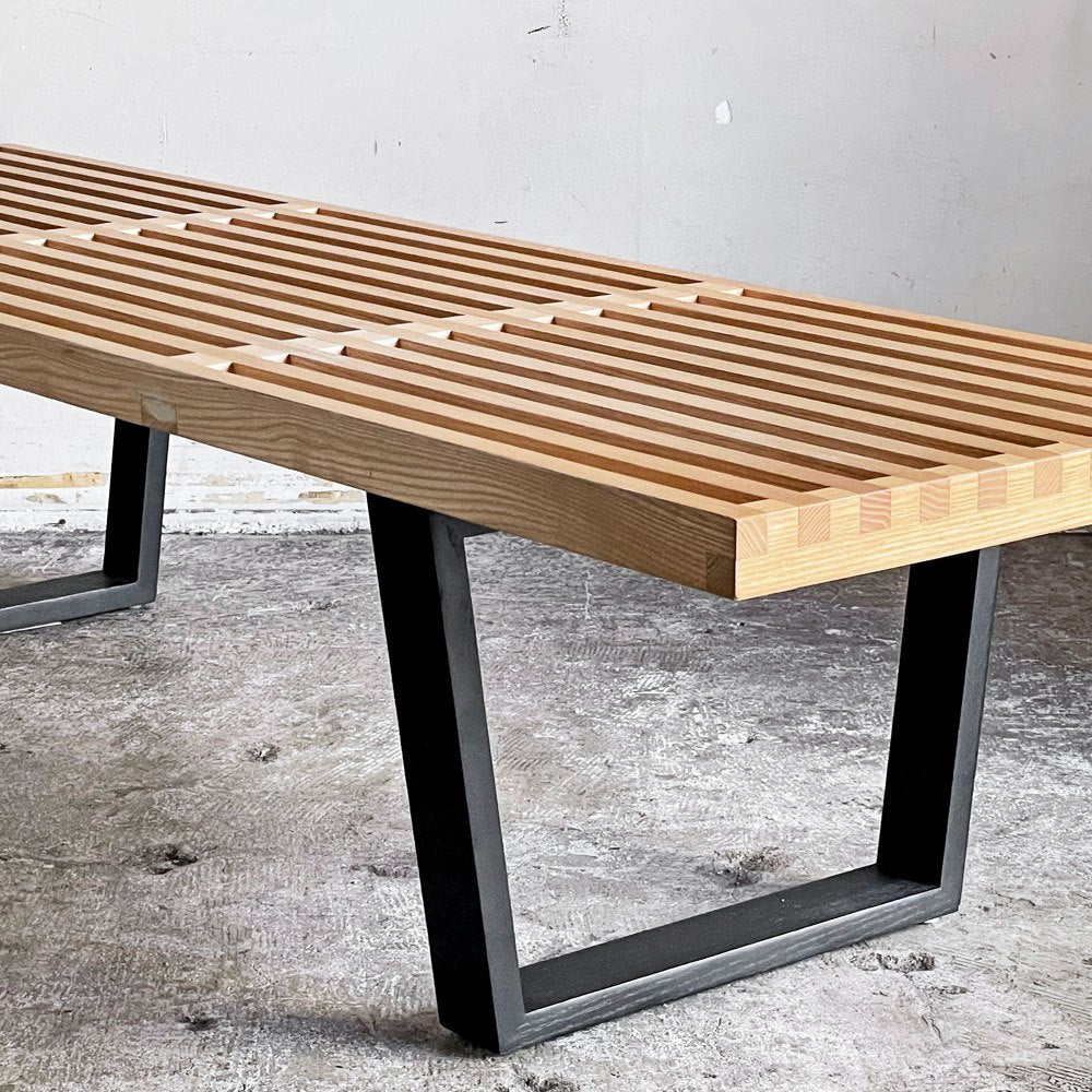 ジョージ ネルソン George Nelson プラットフォームベンチ Platform Bench ローテーブル リプロダクト ■