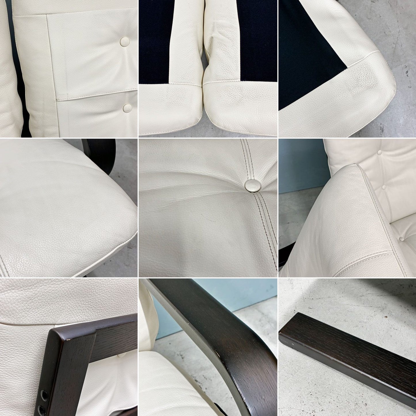 冨士ファニチア Fuji furniture フジファニチア アージオ ソファ Agio sofa 2pソファ ビーチ材 PUレザー セパレート ◎