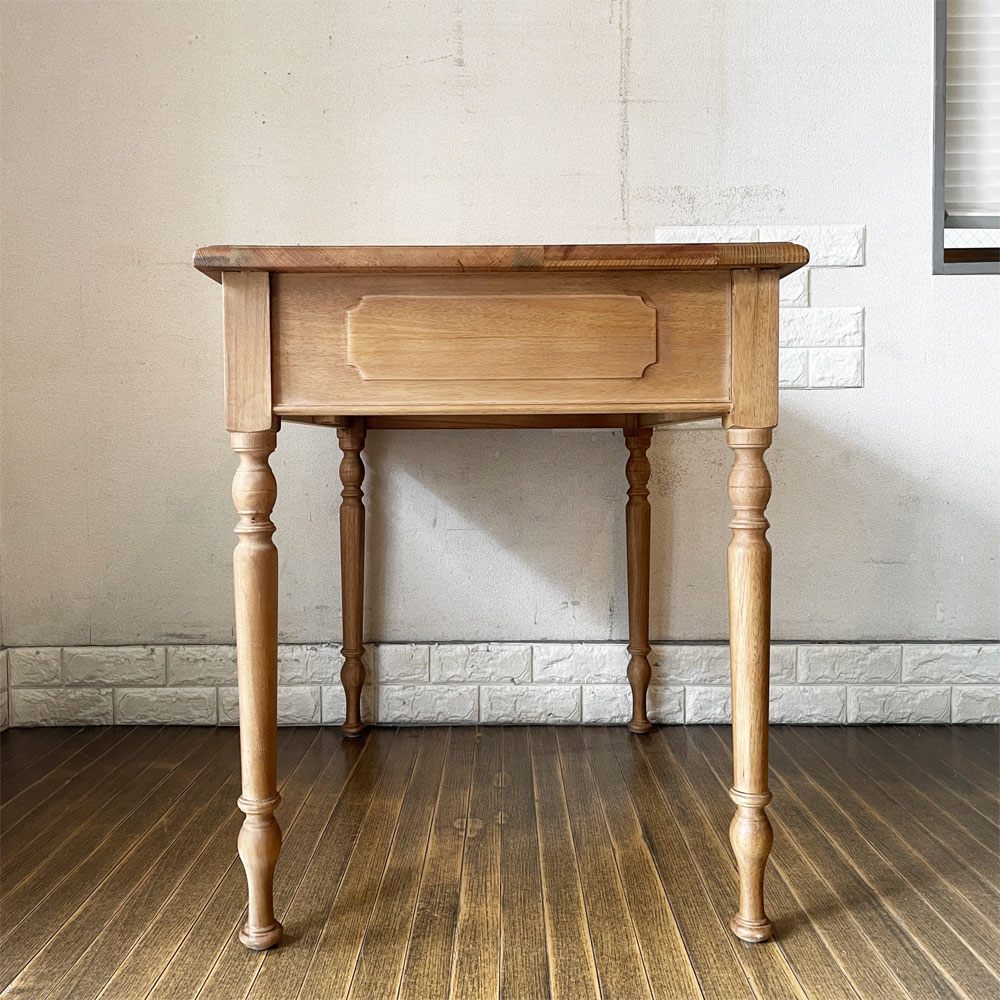 クラッシュゲート CRASH GATE ノットアンティークス Knot antiques オリザデスク ORIZA DESK 杉古材 W91cm 抽斗2杯 定価￥104,500- ◎