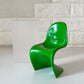 ヴィトラ デザインミュージアム Vitra Design Museum ミニチュアコレクション パントンチェア 1/6スケール 限定カラー グリーン 箱付き ◎