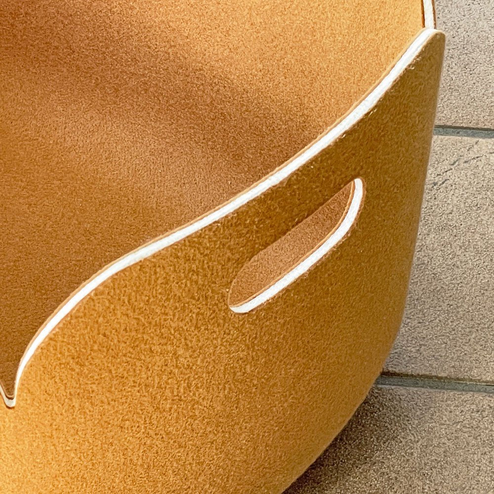 ムート MUUTO レストアバスケット RESTORE BASKET レギュラー バーントオレンジ フェルト地 ミカ トルバネン 専用袋付き デンマーク C ◇