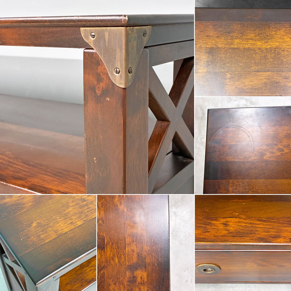 ローラアシュレイ LAURA ASHLEY バルモラル Balmoral コーナー テレビ AVボード 2ドロワー クラシカル ◎
