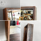 ジャーナルスタンダードファニチャー j.s.F オールドエルムミラー OLD ELM MIRROR スタンドミラー ニレ古材 立てかけ式 H177cm 廃番 ■