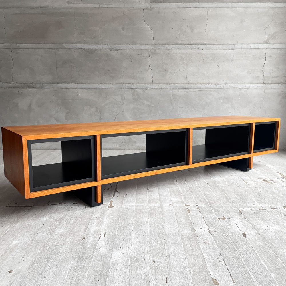 ランドスケーププロダクツ Landscape Products レイモンドキャビネットロー RAYMOND CABINET LOW AVボード 別注チーク材仕様 W150cm ♪