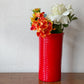 バウアーポタリー Bauer Pottery リングウェア ベース Ringware Vase 7inch レッド 花瓶 アメリカ 参考価格9900円 ◇