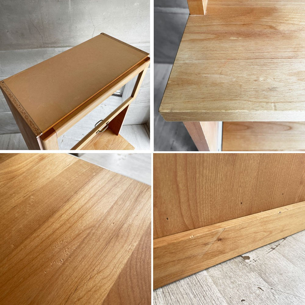 モモナチュラル MOMO natural ヴィボ VIBO レンジボード KD BOARD キッチンボード 食器棚 アルダー材 W63cm♪