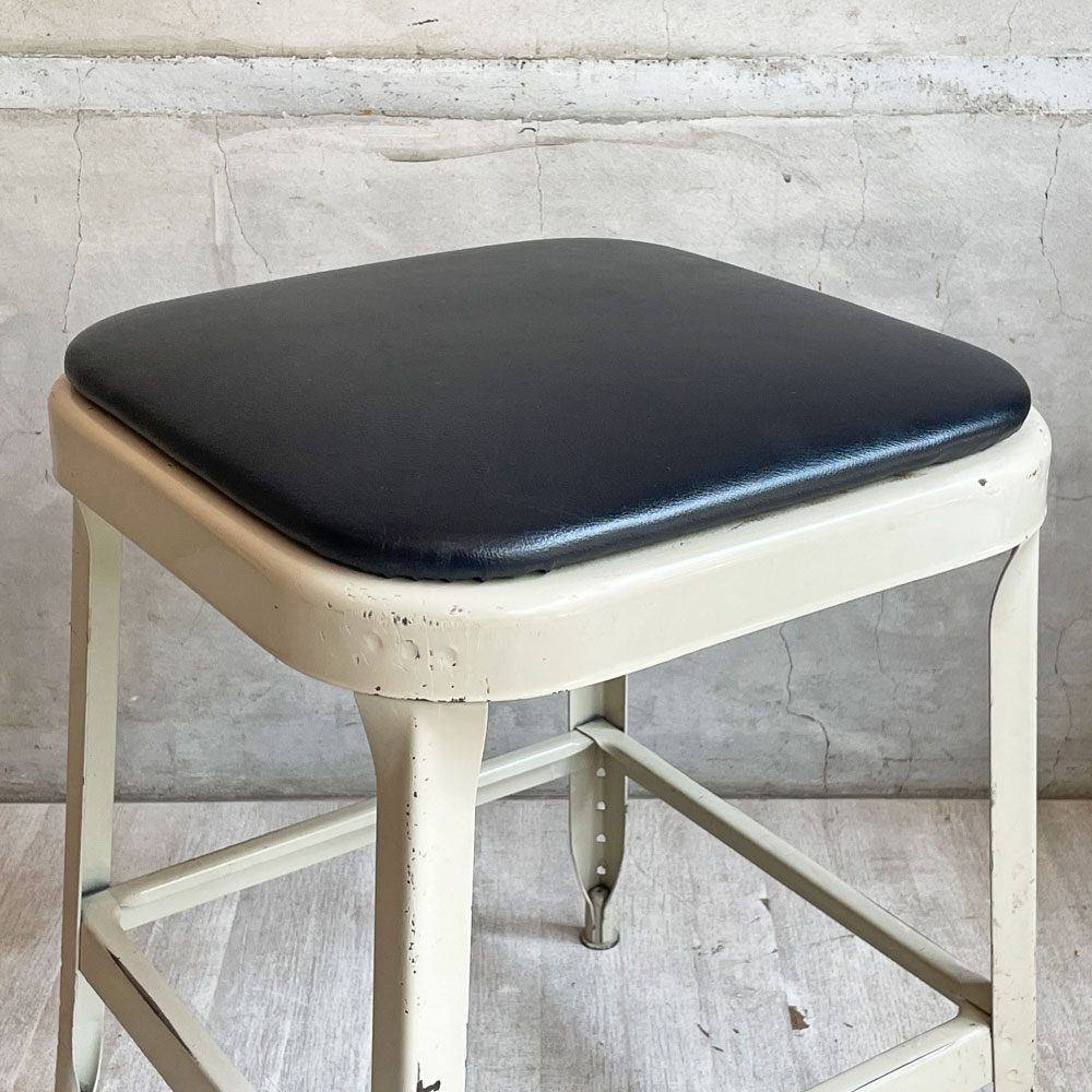 リオン LYON ファクトリースツール FACTORY STOOL スツール カウンターチェア Sサイズ インダストリアル P.F.S取扱い A  ♪