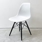 ハーマンミラー HermanMiller サイドシェルチェア ドゥエルレッグ DSW アルパイン × エボニー ポリプロピレン製 イームズ ミッドセンチュリー D ●