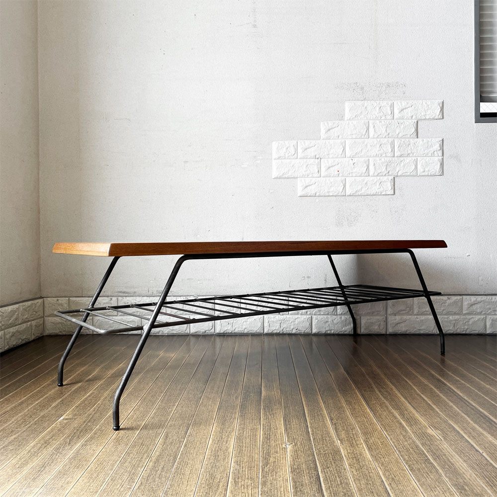 アクメファニチャー ACME Furniture ベルズ BELLS FACTORY COFFEE TABLE ファクトリーコーヒーテーブル ローテーブル W120cm アッシュ材 廃番 ◎