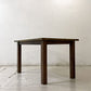 ジャパンビンテージ Japan Vintage オーク材 ダイニングテーブル W120cm 国産家具 古家具 ●