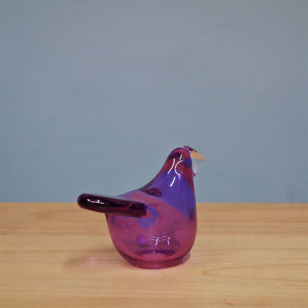 イッタラ iittala バーズバイトイッカ Birds by Toikka シエッポ Sieppo アメジスト × クリア 2015年 131/1000 イッタラバード オイバ・トイッカ SCOPE別注 ◎