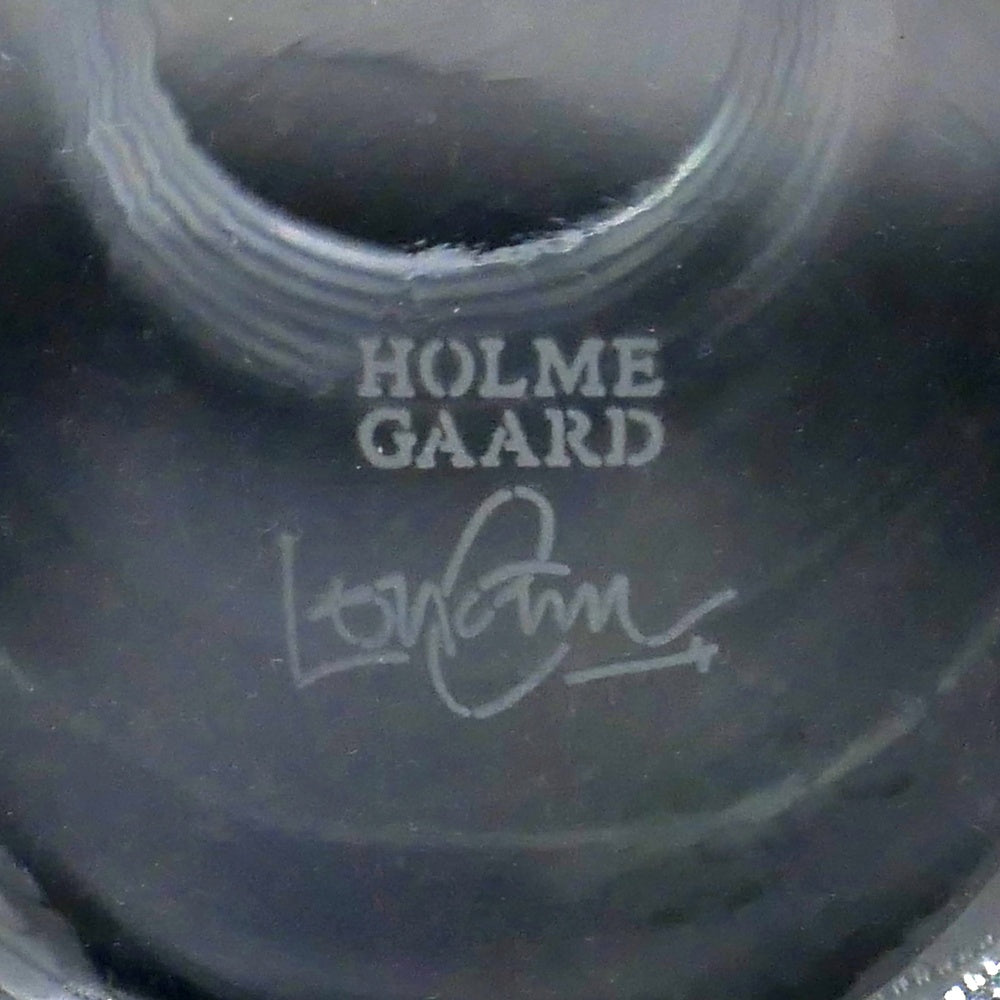 ホルムガード Holmegaard フローラ Flora ロング フラワーベース 花瓶 ルイーズ・キャンベル Louise Campbell クリア H24cm ●