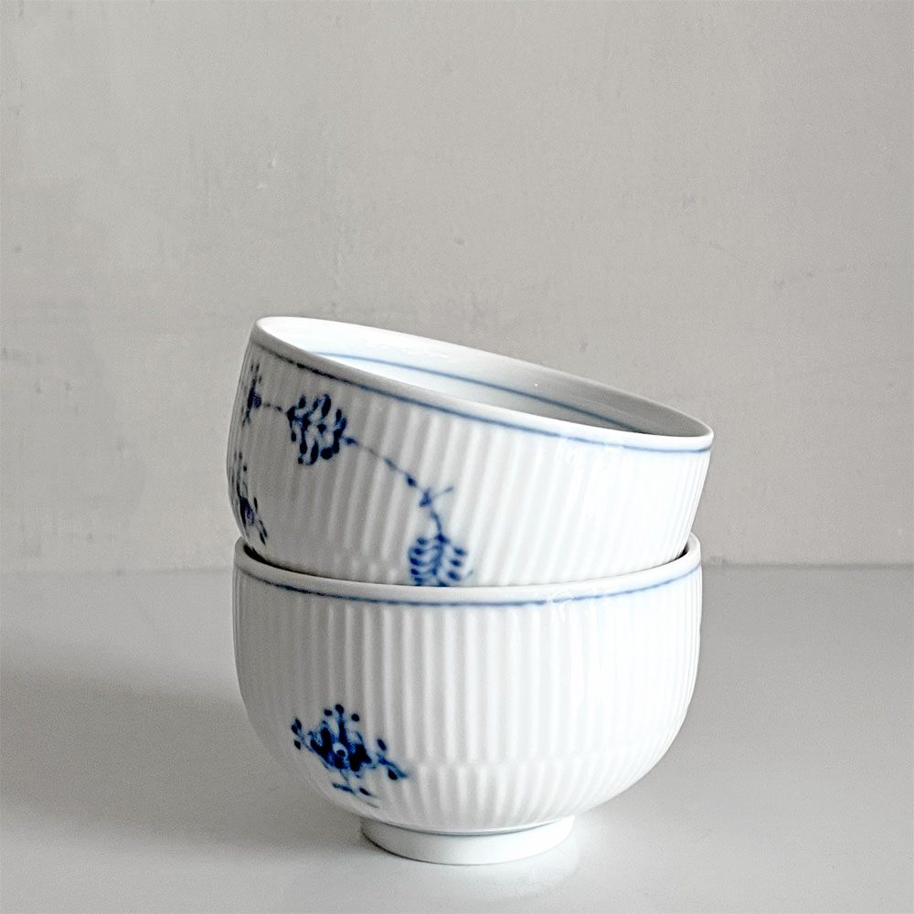 ロイヤルコペンハーゲン ROYAL COPENHAGEN ブルーフルーテッド Blue Fluted ジャパニーズ Japanese 湯呑セット ジャパニーズカップ ペア デンマーク製 北欧 廃番 ■