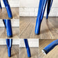 トリックス TOLIX エーチェア A-chair ダイニングチェア スタッキングチェア スチール製 ネイビー グザビエ・ポシャール フランス 定価￥99,000- 廃番カラー ◎