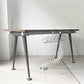 ハーマンミラー Herman Miller アバックエンバイロメンツ ABAK ミーティングテーブル デスク W140cm ウォールナットカラー ケーブルスパイン付き ティム・ウォレス ★