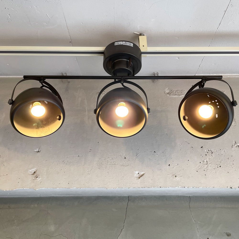 ディクラッセ Di Classe フェリコフラット3 Ferrico-Flat3 シーリングライト 3灯 ペンダントライト スポットライト インダストリアル 廃番  ♪