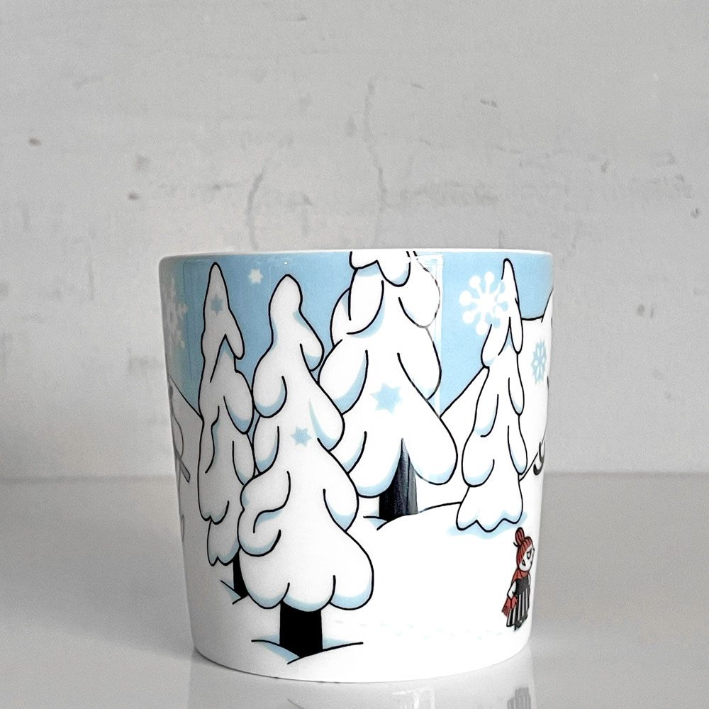 アラビア ARABIA ムーミンマグ MOOMIN ウィンターフォレスト トーベ・ヤンソン フィンランド 北欧食器 旧ロゴ 2012年 冬限定 ■