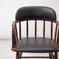 アクメファニチャー ACME Furniture オークス アーム チェア OAKS ARM CHAIR ダークブラウン PUレザー ●