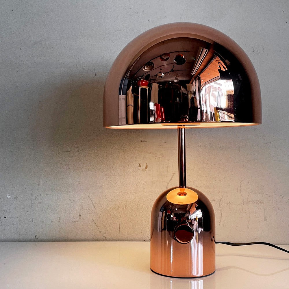 トムディクソン Tom Dixon ベル テーブルライト ラージ コッパー BELL TABLE LARGE COPPER LAMP 無段階調光式 展示品 ■