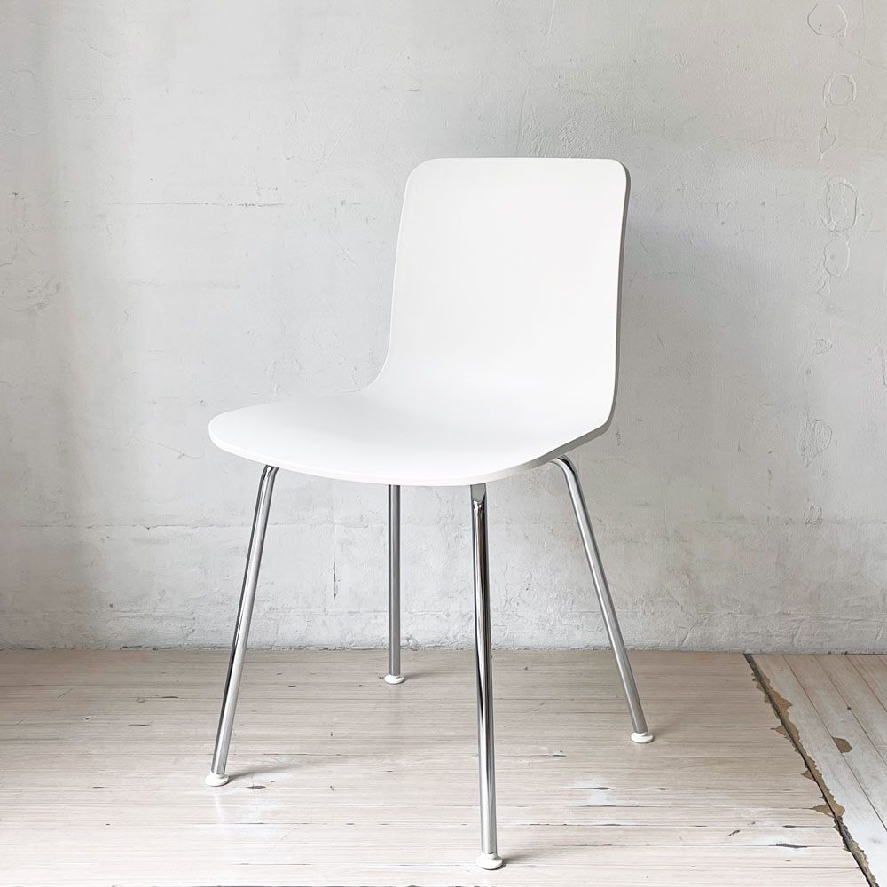 ヴィトラ vitra ハル チューブ HAL Tube サイドチェア ダイニングチェア ホワイト パウダーコート 屋外使用可 ジャスパー・モリソン B ★