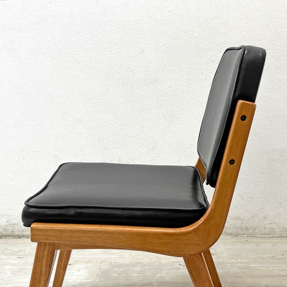 アクメファニチャー ACME Furniture シエラチェア SIERRA CHAIR ダイニングチェア ラバーウッド ビニールレザーシート A ●