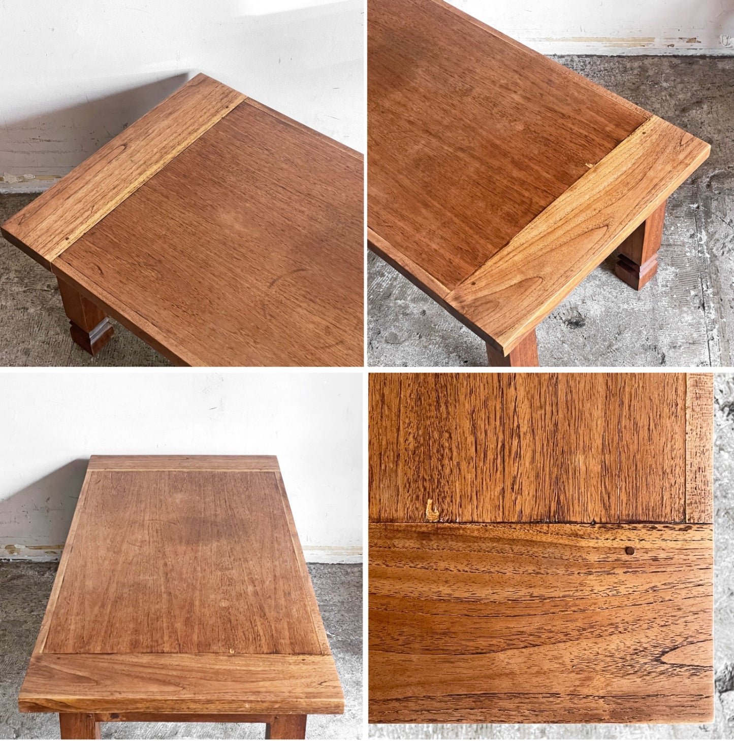 カリッジマーケット CORIGGE MARKET チーク材 コーヒーテーブル W103.5cm 古材 アジアンスタイル ■