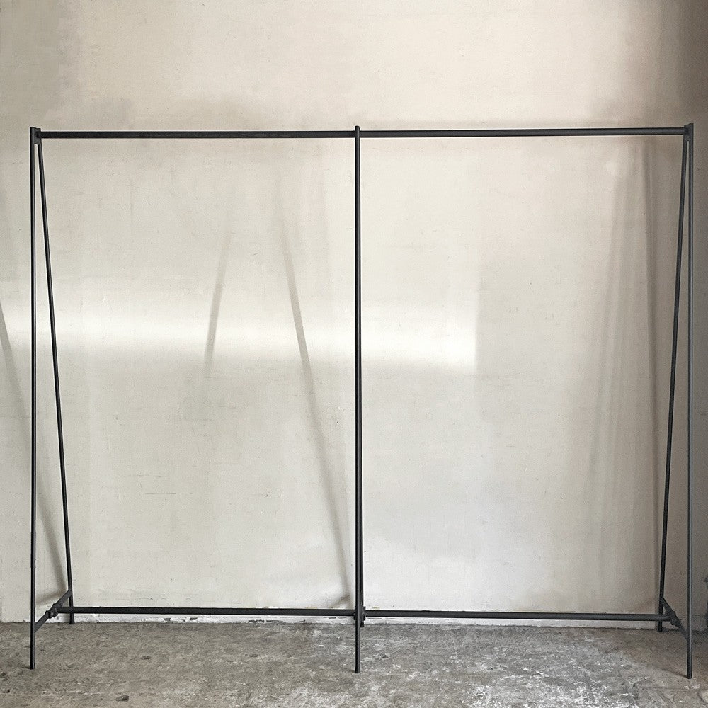 インダストリアル  Industrial design ハンガーラック アイアン 幅200cm 店舗什器 ■