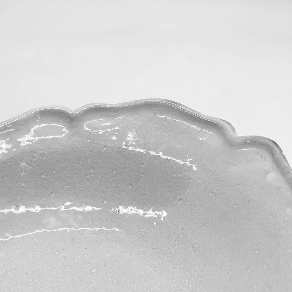 アスティエ・ド・ヴィラット ASTIER de VILLATTE バック Bac ミディアムスーププレート 19cm 陶器 フランス ホワイト A ●