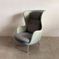 フリッツハンセン Fritz Hansen ロオチェア RO JH1 ラウンジチェア ファブリック Faded Denim Blue アルミベース ハイメ・アジョン 現行定価￥526,680以上 〓