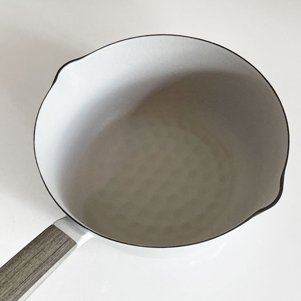 バーミキュラ VERMICULAR ユキヒラ 18cm 雪平鍋 オイスターグレー ホーロー 鋳物 日本製 ■